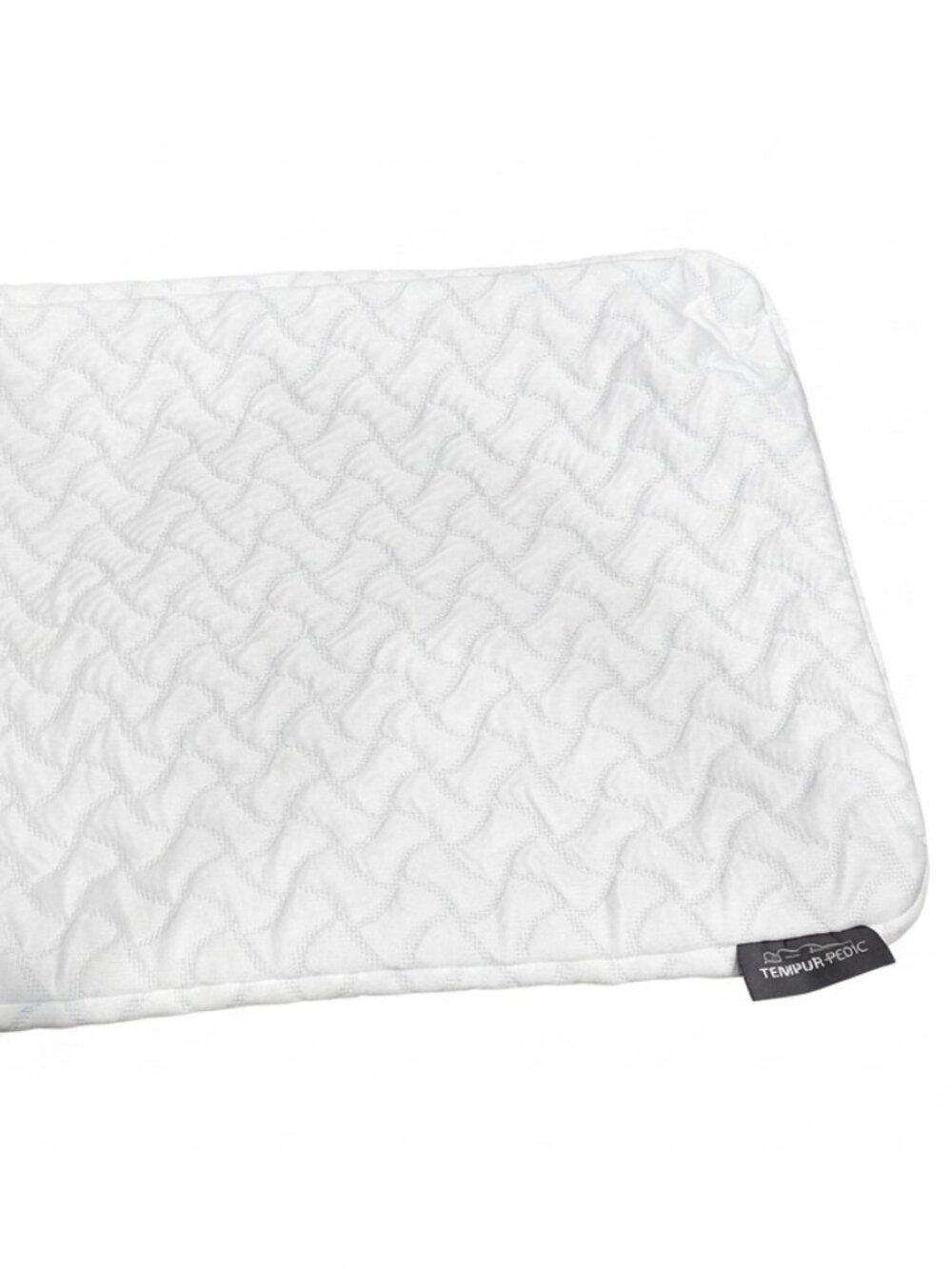 NEW Tempur-Pedic Queen Pillow Case Cover Grand Lit Textured Knit